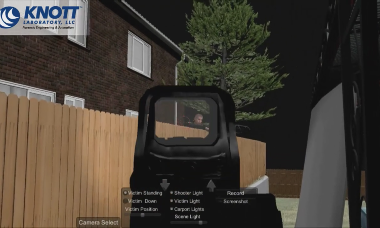 Police Shooting Interactive Animation